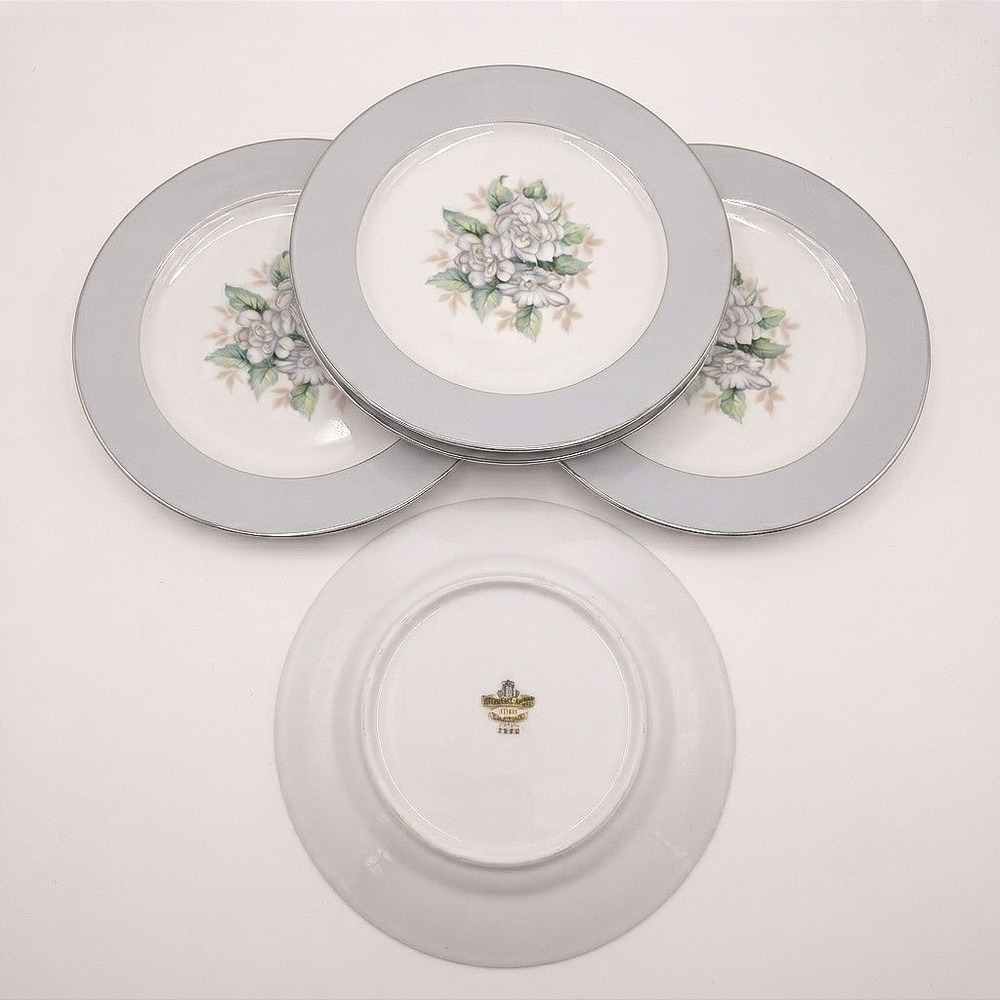 Harmony House Sheraton 3250 Bread Butter Plates Set of 4 *Made in Japan*